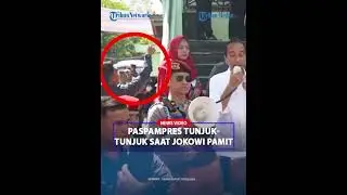 PASPAMPRES Tunjuk-tunjuk saat Jokowi Gunakan Megafon Pamit ke Masyarakat  #news