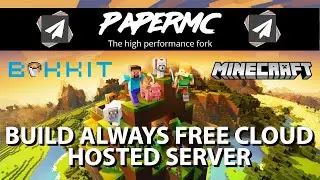 Paper Minecraft 24/7 Always Free Cloud Hosted Server