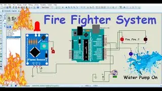 Protect and Prevent: Create a Fire Fighting Alarm using Proteus v8.12 | Safeguarding with Technology