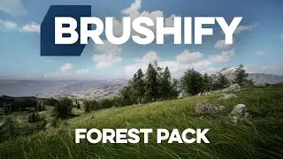 Brushify - Forest Pack Showcase (Updated for Unreal Engine 5, Nanite, Lumen, RVT)