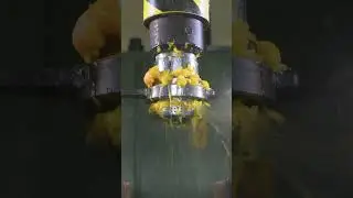 Spagettification With 150 Tons 🫡😂😵‍💫 #satisfying #hydraulicpress #asmr