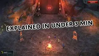 Vampire Survivors like - Halls of Torment Explained In Under 3 min! #roguelike #bullethell #diablo