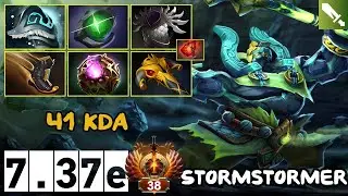 Stormstormer - Earth Spirit  Mid - 41 KDA - 7.37e - Immortal Dota