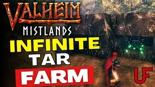 Valheim Mistlands | AUTOMATIC Tar Farm Build | Gameplay