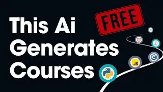 This Ai Generates Courses for FREE!