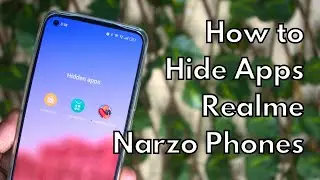 Realme Narzo 60 5G hide apps settings? How to hide apps in Realme Narzo phones?