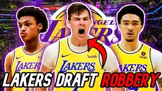 Heres WHY the Lakers Had an A+ Draft! | Lakers Pulled off a ROBBERY (ft. Colin Castleton, M. Lewis)