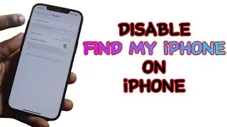 How to Disable Find My iPhone on iPhone