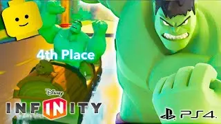 HULK Marvel Superhero - Racing Cars Video Game PS4 Disney Infinity 3.0