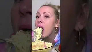 мукбанг лапша помидоры #mukbang #мукбанглапша #eatingshow #еда #мукбанг