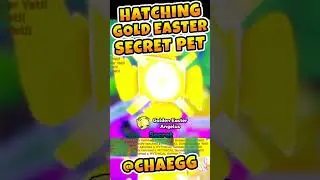 HATCHING GOLDEN SECRET EASTER ANGELUS IN PET SIMULATOR X ON ROBLOX ( EASTER EVENT UPDATE )