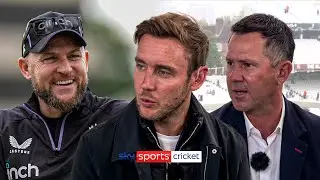 "It's the perfect appointment" | Broad & Ponting discuss Brendon McCullum's white-ball appointment