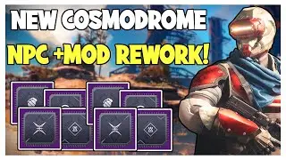 NEW COSMODROME QUESTS & NPC! HUGE Mod Rework, Cipher Decoder Buff, & More! | Destiny 2 News