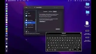 How to active on-screen keyboard on Mac OS