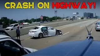 AMERICAN TRUCK DRIVERS DASH CAMERAS | Passing And Slowing Down, Highway Fail, Road Rage, Crash! #250