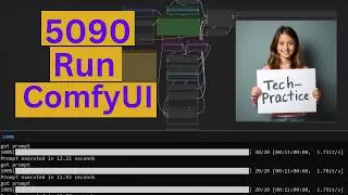 RTX 5090 GPU run ComfyUI - Experience the Power of RTX 5090 with ComfyUI (Flux.dev model)