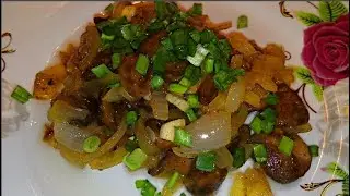 Бабушкин рецепт! Как вкусно пожарить грибы Быстро Вкусно Сытно