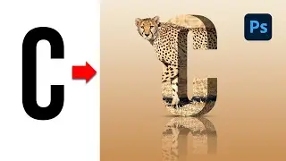 3D Letter Manipulation in Photoshop | 3D Text Effect