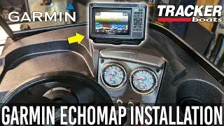 Garmin Fish Finder Installation | Tracker Pro Guide V-16 WT | Echomap UHD2