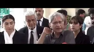 Aitzaz Ahsan Exclusive Talk || اعتزاز احسن میڈیا ٹالک || Who are they?