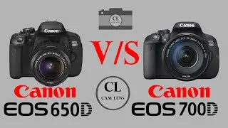 Canon EOS 650D VS Canon EOS 700D