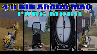 PUBG MOBİL 4'ü 1 ARADA MAÇ NEWW 2021