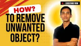 How to remove Unwanted objects in Photoshop  #tutorial #photoshop #photoshoptutorial #photo