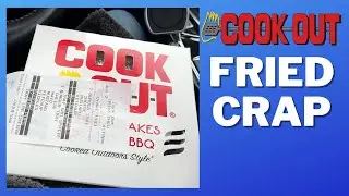 Cookout Food Review - Fried Crap Hushpuppies & Onion Rings