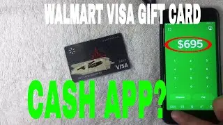 ✅  Can You Use Walmart Visa Gift Card On Cash App 🔴