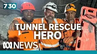 Meet the nerdy Aussie farmer behind the Indian tunnel rescue that saved 41 people | 7.30