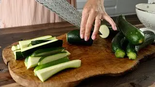 Prepare zucchini in this way, the result is amazing❗