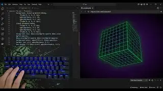 ASMR Programming - Spinning Cube with HTML CSS - No Talking