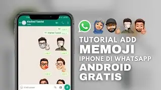 Cara Menambahkan Sticker/Memoji Iphone di HP Android