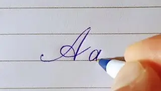 Cursive Letter Writing A to Z // Cursive Letter For Beginners //