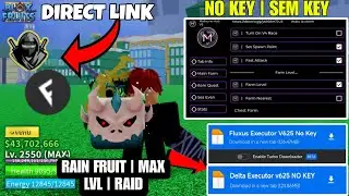 Script Blox Fruit Mobile No Key FRUIT RAIN & AUTO FARM | MATSUNE HUB | RAID | Fluxus & Delta Script