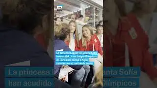 JUEGOS OLÍMPICOS | La princesa Leonor y la infanta Sofía animan a Nadal y Alcaraz en su partido