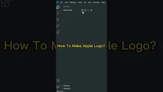 How To Make Apple Logo | Html Css