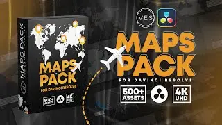 WORLD MAPS PACK for Davinci Resolve