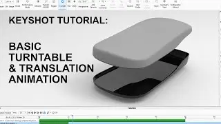 Keyshot Basic Animation Tutorial: Turntable  and Translation Animation