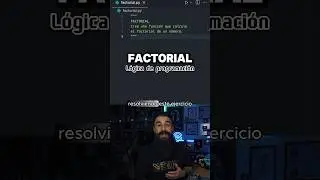 CÁLCULO DE UN FACTORIAL