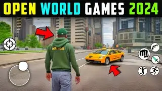 Top 5 New OPEN WORLD Games For Android 2024 l Best open world mobile games