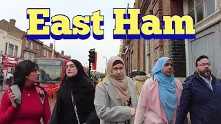 London Walk | EAST HAM High Street Walking Tour 🇬🇧