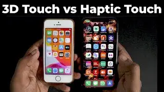 3D Touch vs Haptic Touch in iOS 13 - iPhone SE