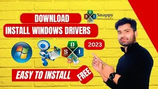 How to Install Driver in Pc | Snappy Driver Installer for Windows Guide 2023 | Drivers Installer