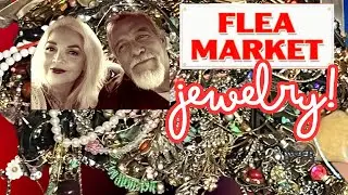 A Treasure Trove: Scooped Up 75 Pounds Of Jewelry At The Flea Market!