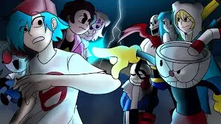 Knockout but Everyone Sings It (FNF Animation)