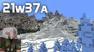 Whats New in Minecraft Snapshot 21w37a? ALL The World Generation Changes!