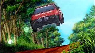 Rally and circuit ae86 scene- Initial D final stage