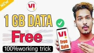 Vi free data | vi free data 2024 | vi me 1GB data free kaise le | vi free internet