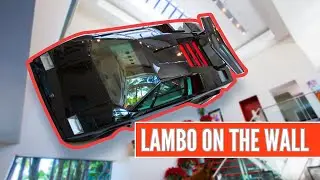 $3,000,000 LAMBO ON THE WALL!